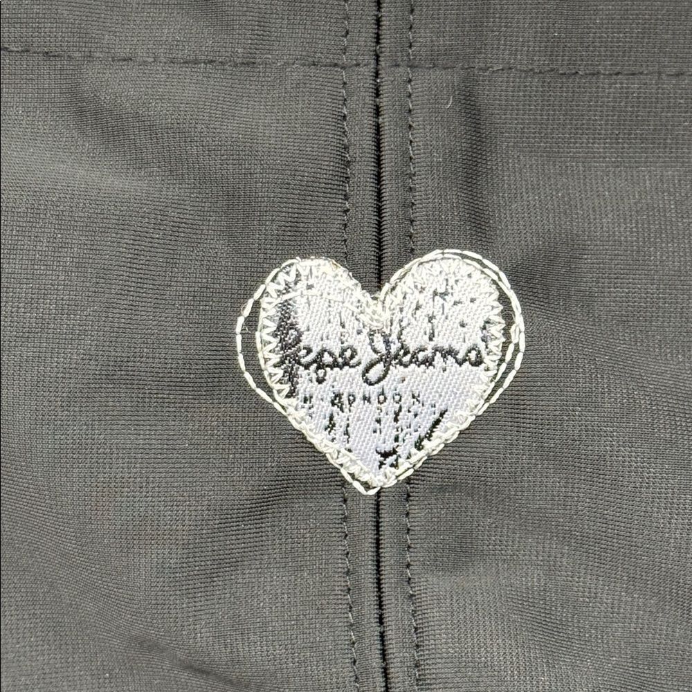 Stunning Pepe Jeans London sleeveless hoodie with embroidery - Picture 7 of 8
